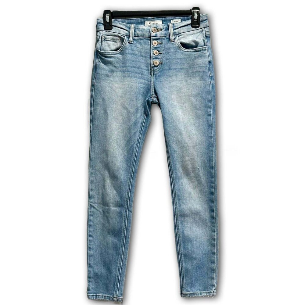 👖Kancan Signature Mid-Rise Ankle Skinny Jeans - Size 25